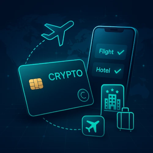 How I Booked My Flight & Hotel Using a Crypto Card