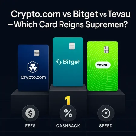 Crypto.com vs Bitget vs Tevau — Which Card Reigns Supreme?