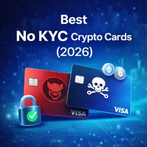 Best Crypto Cards with No KYC (2026)