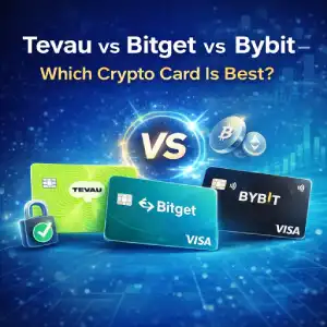 Tevau vs Bitget vs Bybit — Which Crypto Card Is Best?