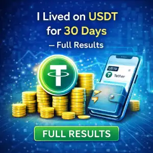 I Lived on USDT for 30 Days — Full Results