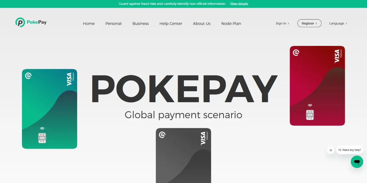 PokePay hero image