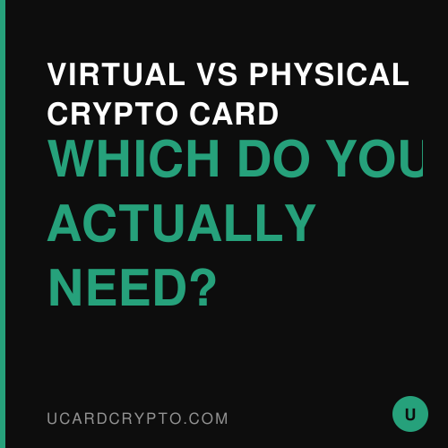 Virtual vs Physical Crypto Card — Which Do You Actually Need?